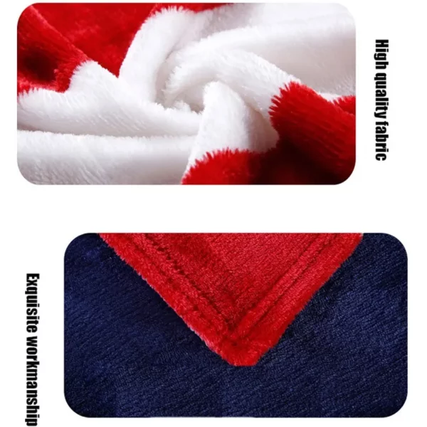Bed Blankets-Warm and Plush Throw for Sofas, Sofas, Cars, and Travel-Machine-washed English Style Blankets - Image 5
