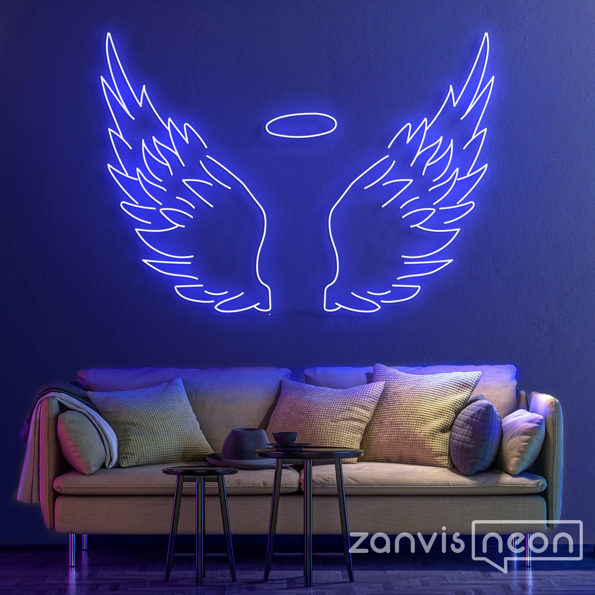 Angel Wings Neon Sign