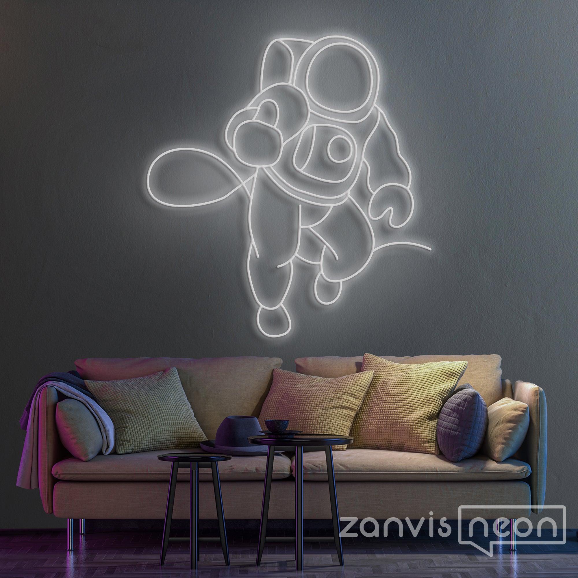 Astronaut Neon Sign