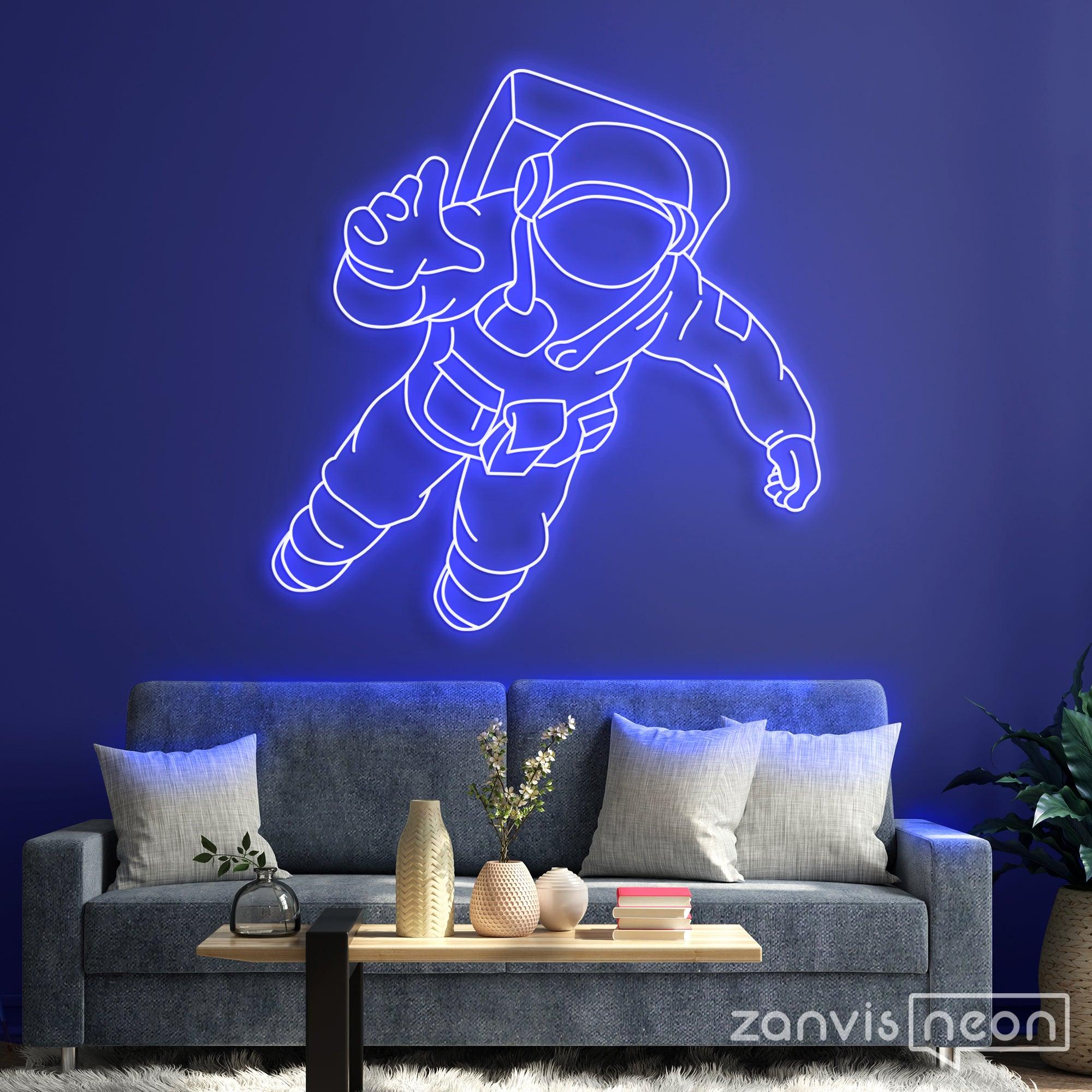 Astronaut Neon Sign