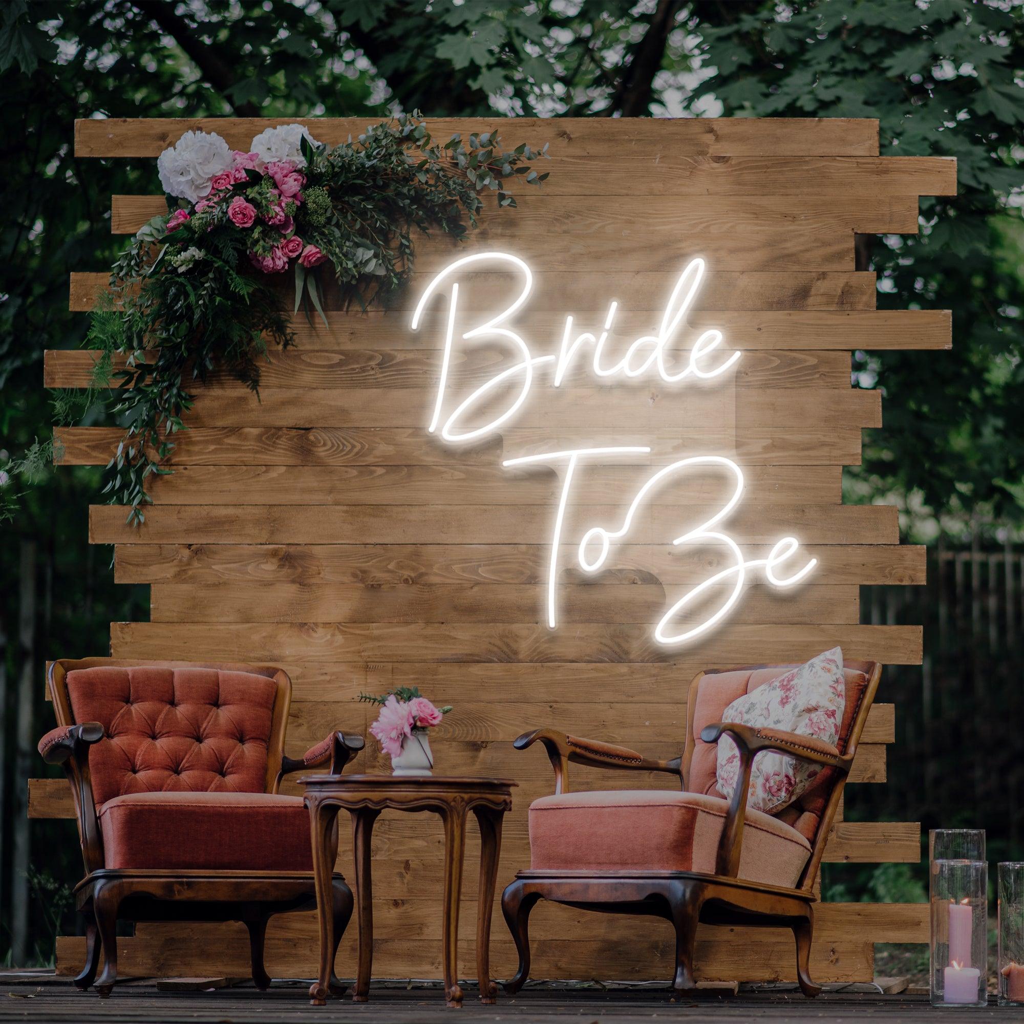 Bride To Be Neon Sign
