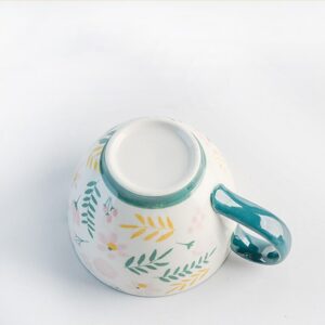 Alternative view of Creativity Flower Ceramic Tea Mugs 500ml